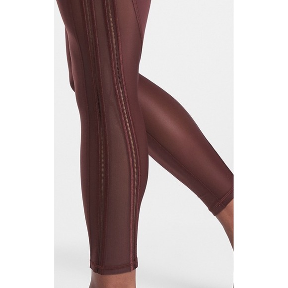 Athleta Shakti Mesh Size S High Waist Workout Athletic Leggings - Picture 3 of 7